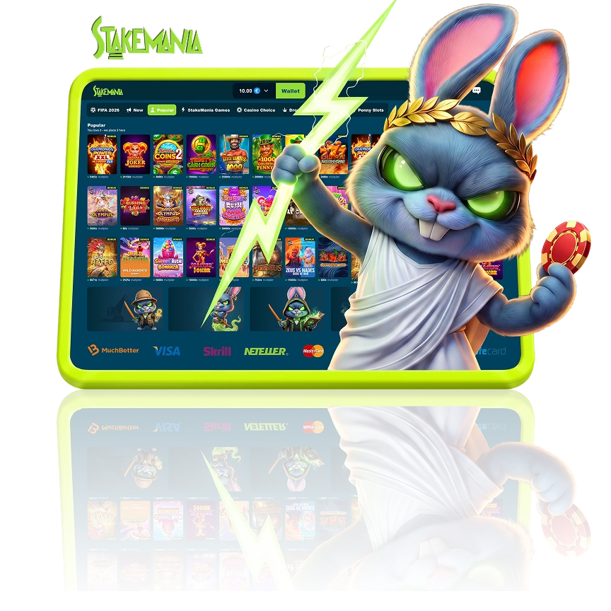 Stakemania Casino Banner